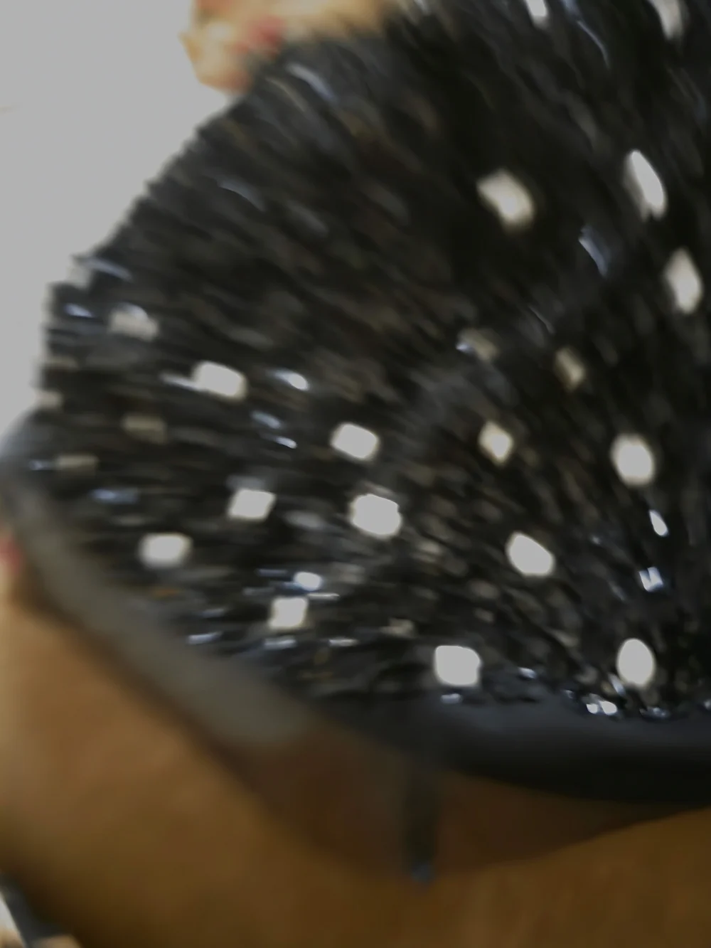 Black Sequin Halter Cocktail Dress - Picture 4 of 6